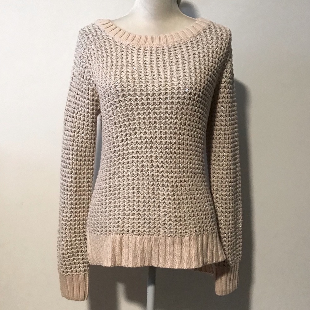 Silver and Cream Justin Laurent Sweater